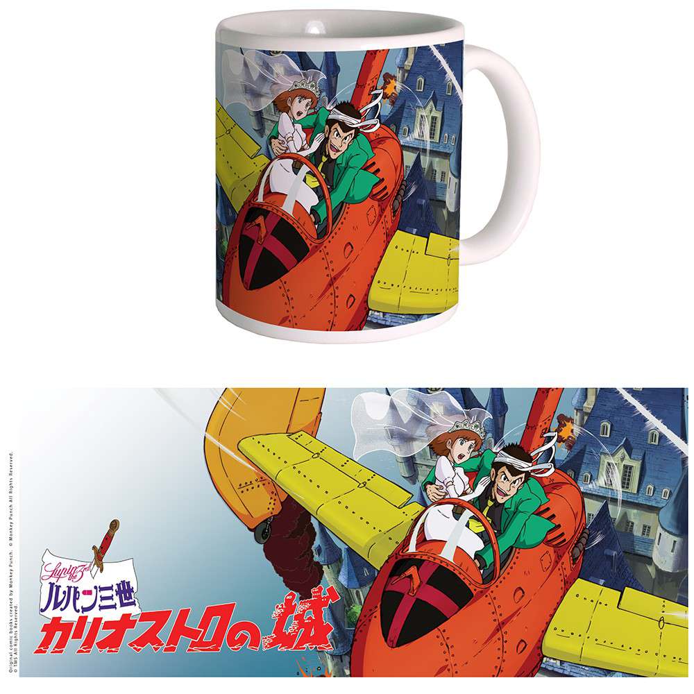 88074-CASTLE OF CAGLIOSTRO LUPIN MUG