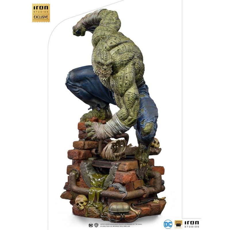 88389-KILLER CROC DELUXE ART SCALE 1/10