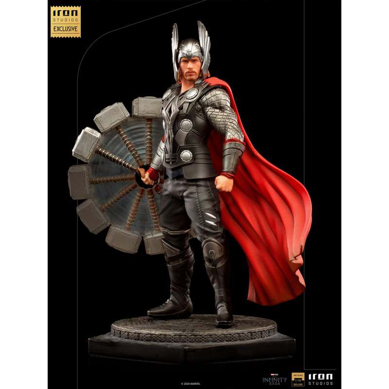 88390 THOR MCU 10TH ANN DELUXE ART SCALE 1/10