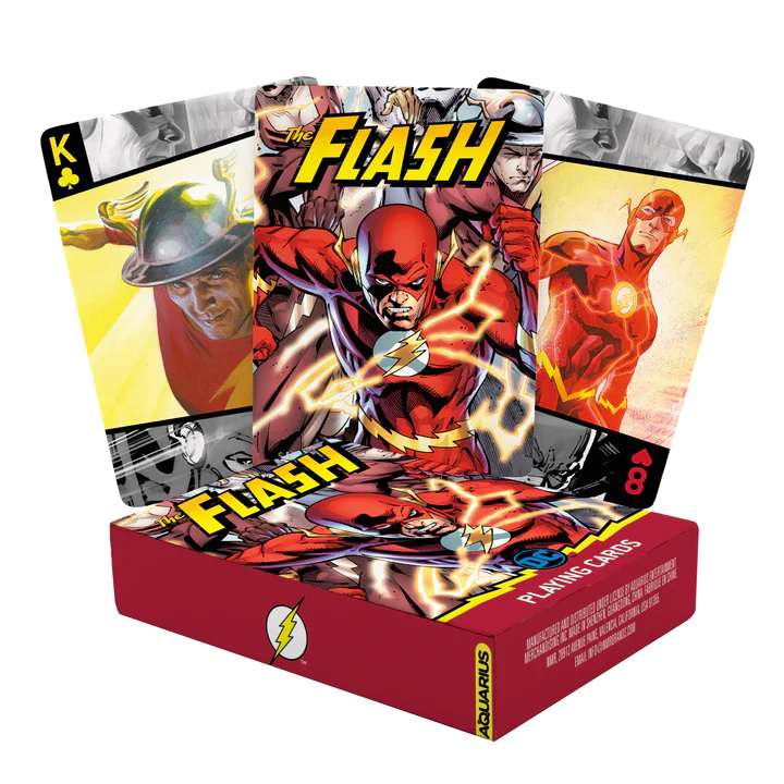 88743-DC COMICS THE FLASH PLAYING CARDS