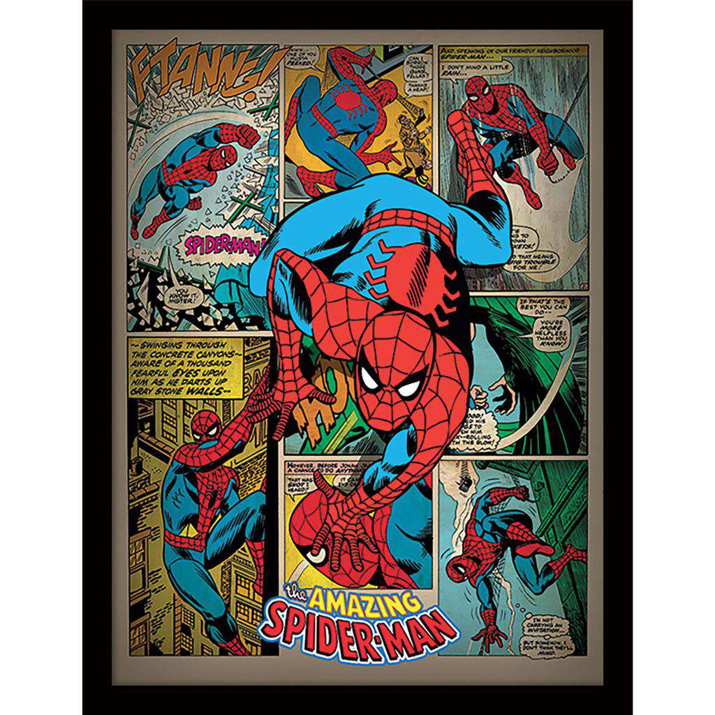 89004-SPIDER-MAN MONTAGE COLLECTOR PRINT