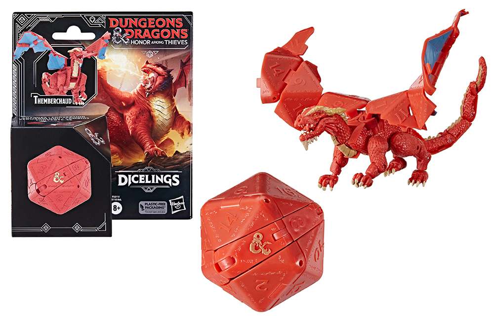 89038-D&D HAT DICELINGS RED DRAGON AF