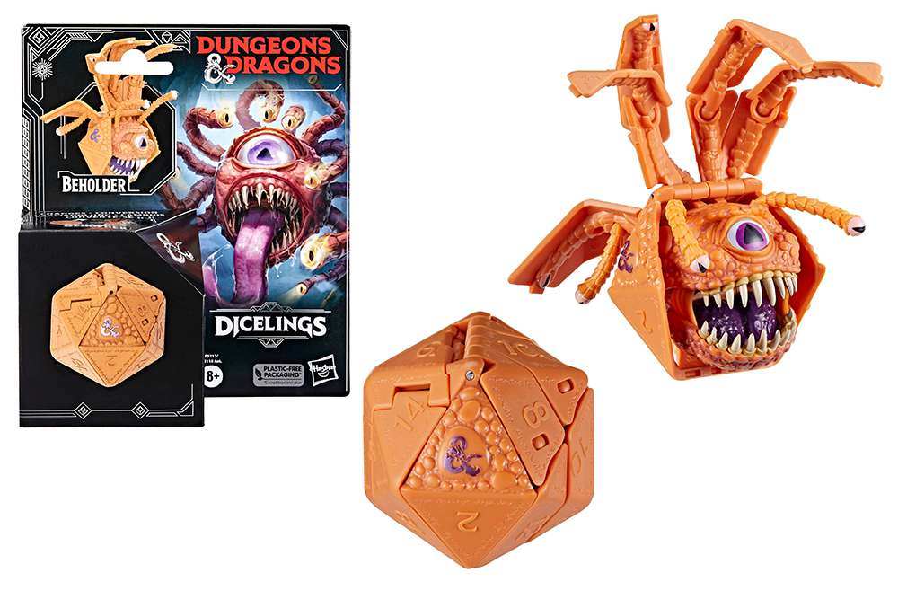 89040-D&D HAT DICELINGS BEHOLDER AF