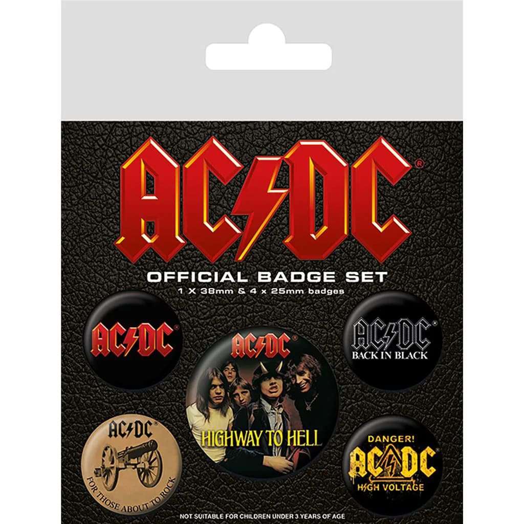 89452-AC/DC BADGE PACK