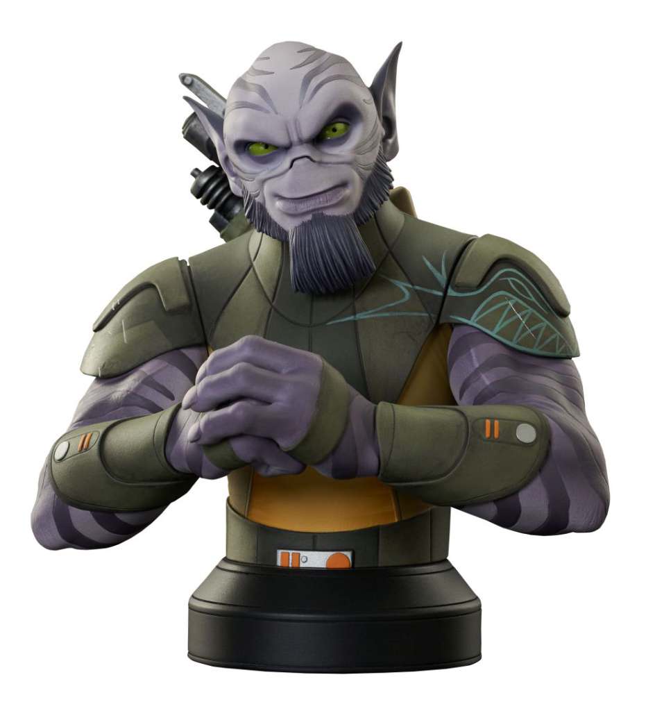 89908-STAR WARS REBELS ZEB 1/6  BUST