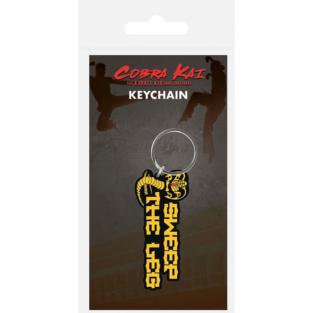 90104-COBRA KAI SWEEP THE LEG KEYCHAIN