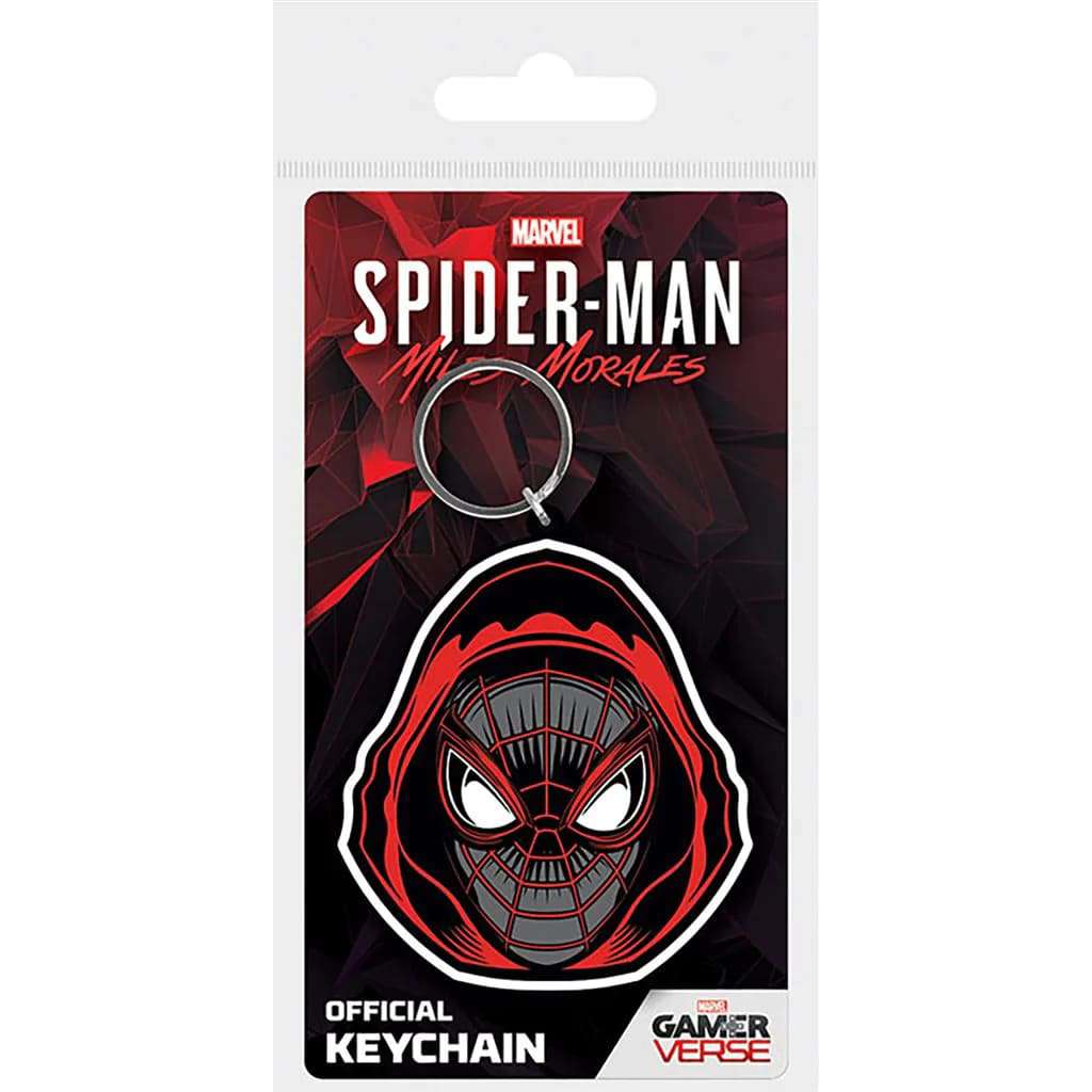 90130-SPIDER-MAN MILES MORALES HOODED KEYCHAIN