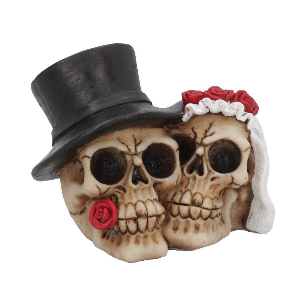 90333-SKULL GOTHIC ROSE TOGETHER FOREVER