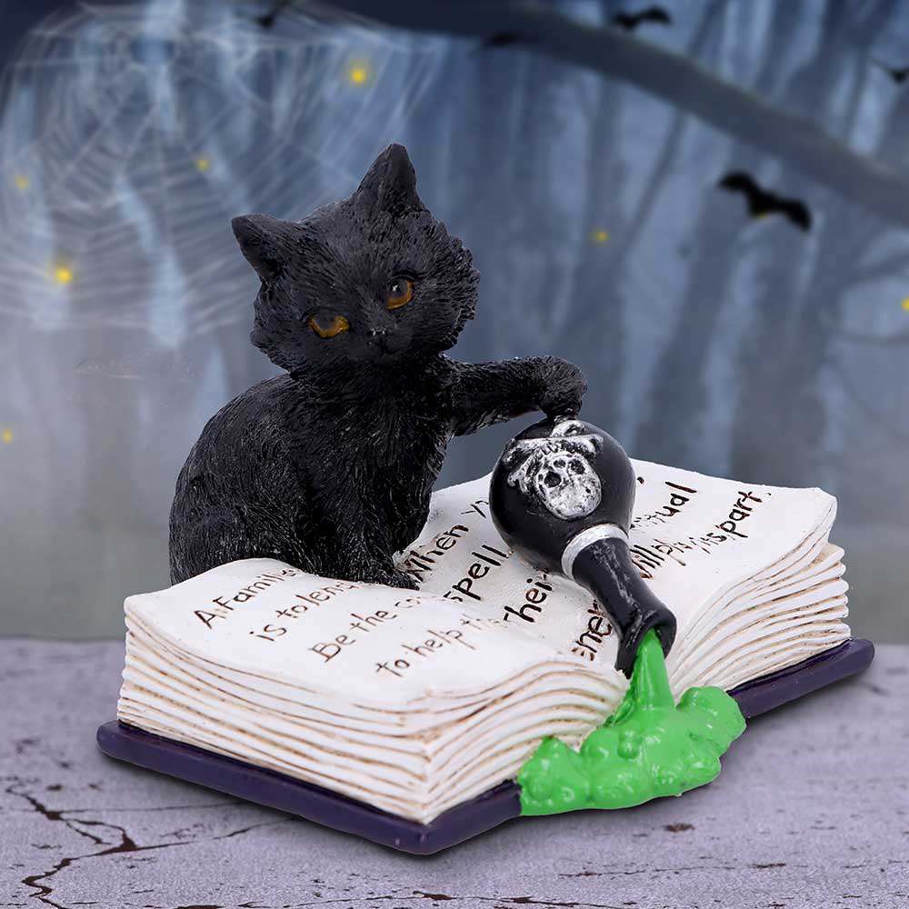 90496-BLACK CAT - MISCHIEVOUS FELINE ORNAMENT