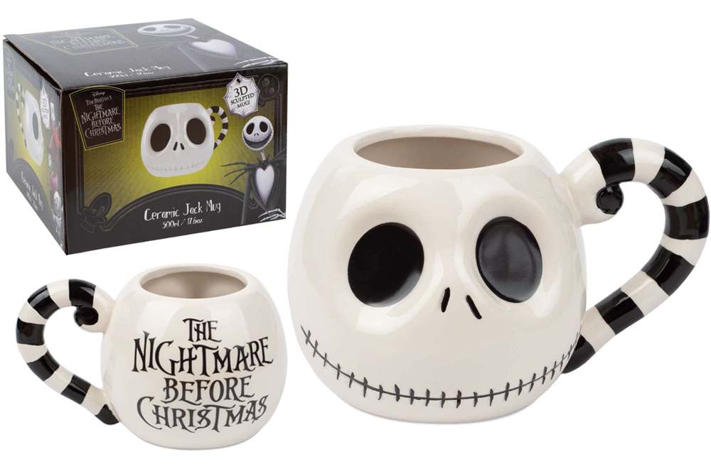 90649-NBX JACK HEAD 3D SHAPED MUG