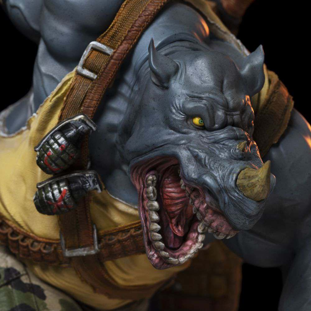 90974 TMNT ROCKSTEADY 1/10 STATUE