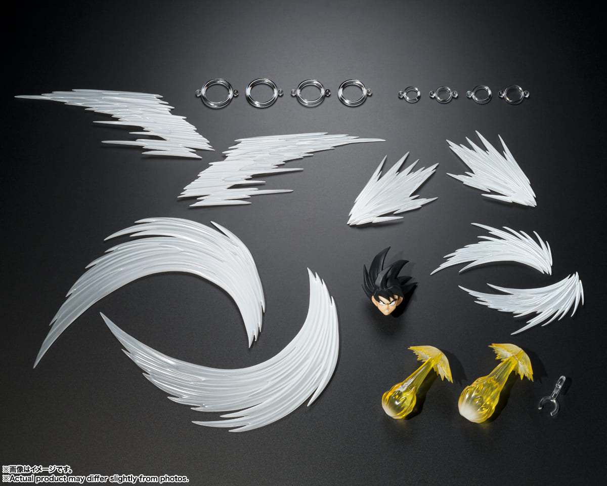 91055-DRAGON BALL Z SON GOKU EFFECT PARTS SET