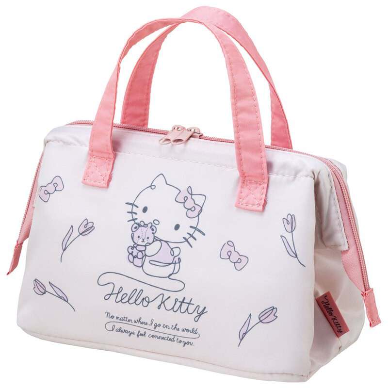 92032-HELLO KITTY KITTY-CHAN COOLER HAND BAG