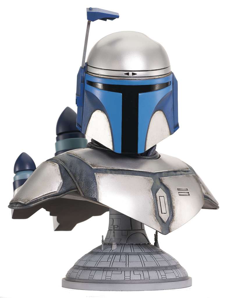 92170-STAR WARS ATTACK O/T CLONES JANGO FETT 1/2  BU