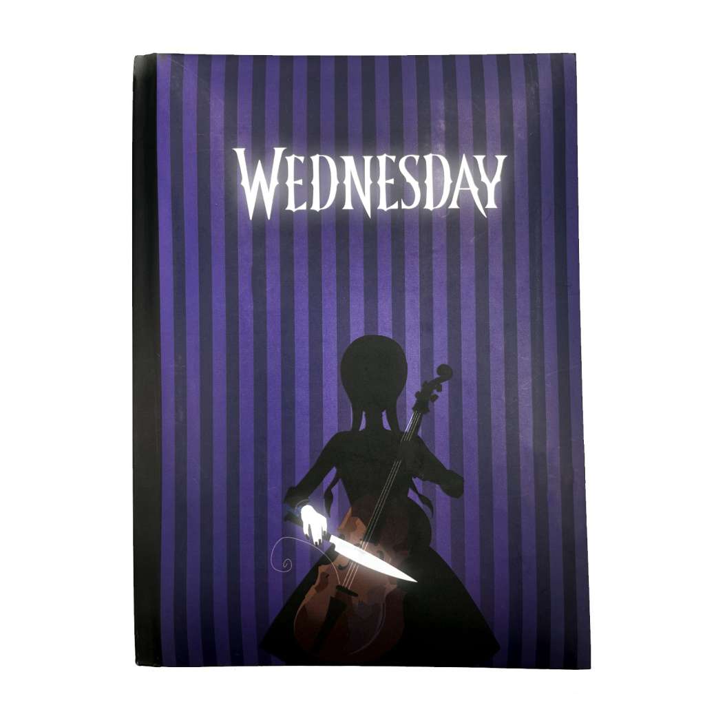 93738-WEDNESDAY CLASSIC NOTEBOOK WITH LIGHT