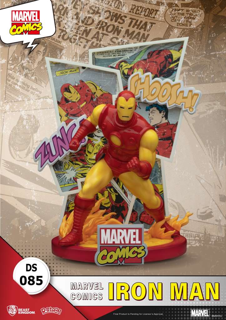 93782-D-STAGE MARVEL COMICS IRON MAN