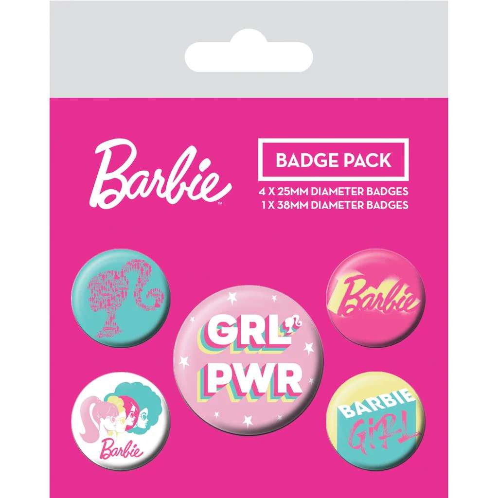 93812-BARBIE GRL PWR BADGE PACK