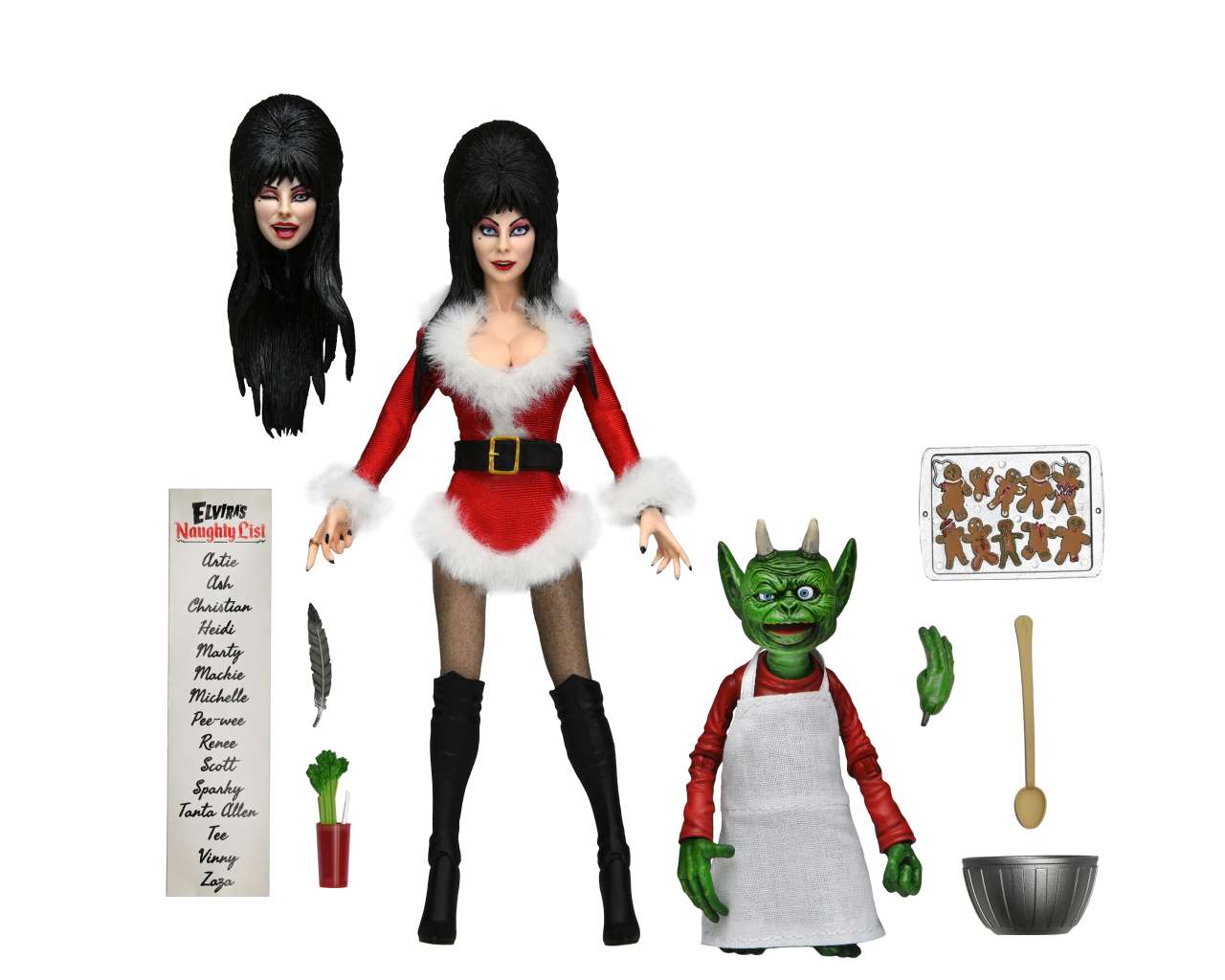 93876-ELVIRA VERY SCARY XMAS DELUXE AF