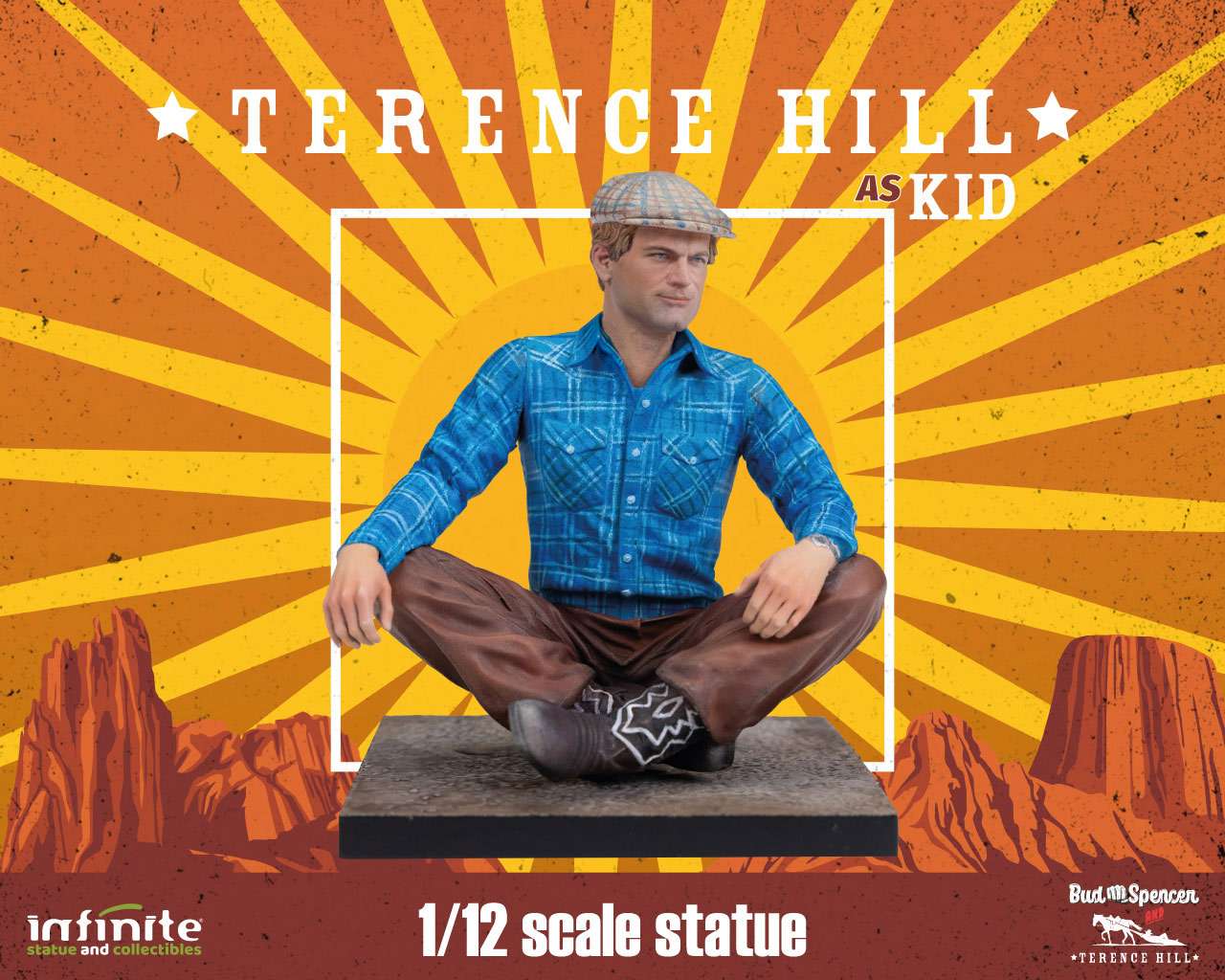 94780-TERENCE HILL AS KID 1/12 STATUE