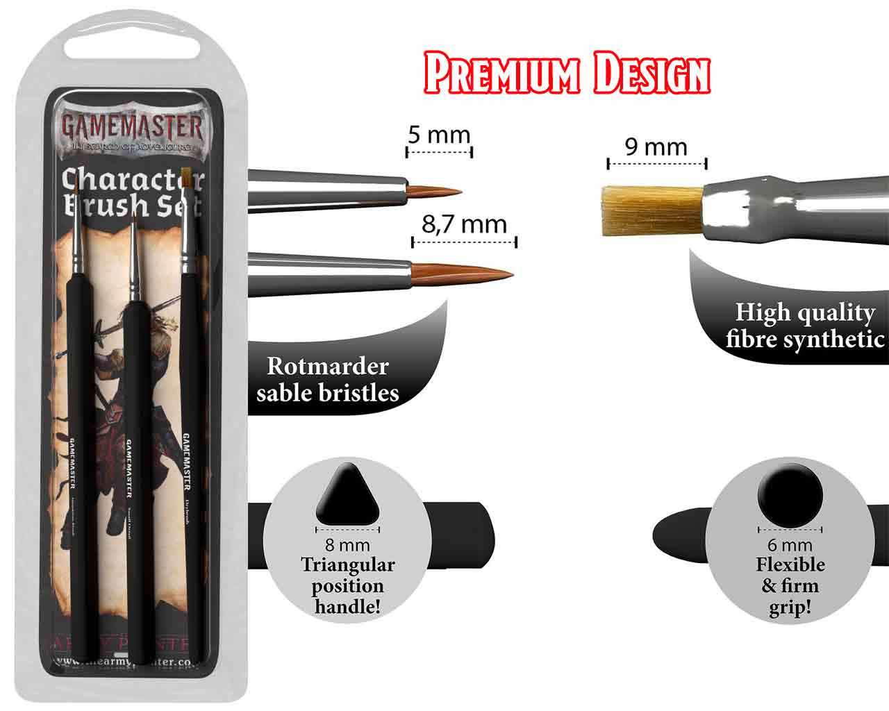 96467-Gamemaster Character Brush Set